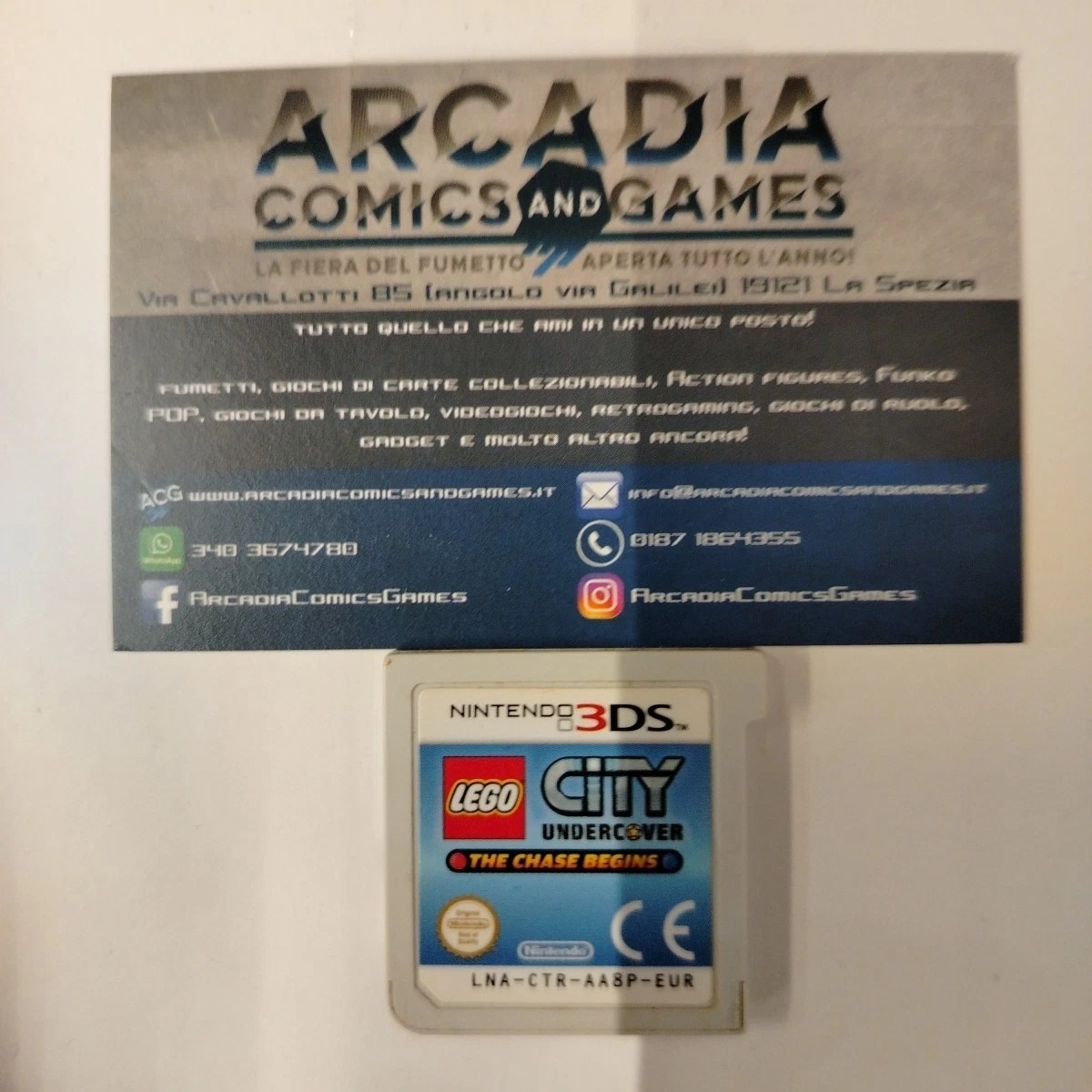 Lego City Undercover The Chase Begins 3DS Nintendo Solo Cartuccia